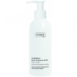 Ziaja PRO Krem Nawilżający SPF50+, 200ml